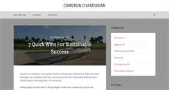 Desktop Screenshot of cameronchardukian.com